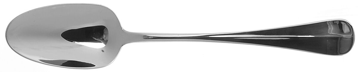 Baguette (Silverplate) Solid Serving Spoon by Jean Couzon-1