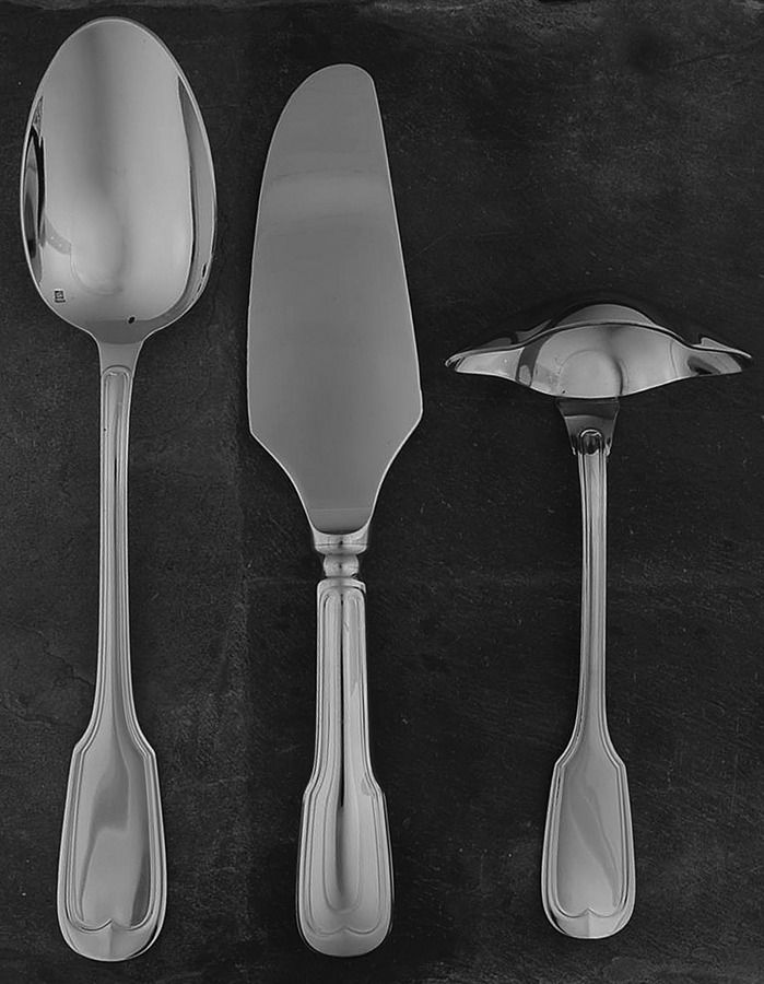 Bourbon (Stainless) 3 Piece Completer Set by Jean Couzon-1