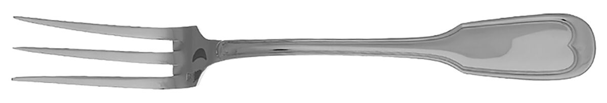 Bourbon (Stainless) Solid Serving Fork by Jean Couzon-1