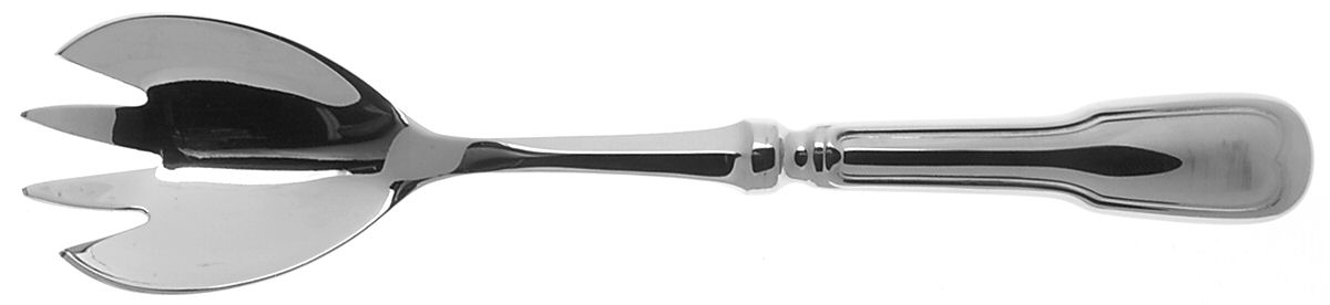 Bourbon (Stainless) Solid Salad Serving Fork by Jean Couzon-1