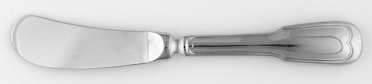 Bourbon (Stainless) Butter Spreader Hollow Hdl-Paddle/Stainless Blade by Jean Couzon-1