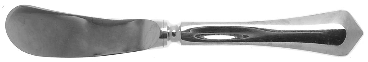 Cardinal (Stainless, Glossy) Butter Spreader Hollow Hdl-Paddle/Stainless Blade by Jean Couzon-1
