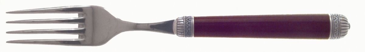 Carthage-Burgundy (Stainless) Fork by Jean Couzon-1