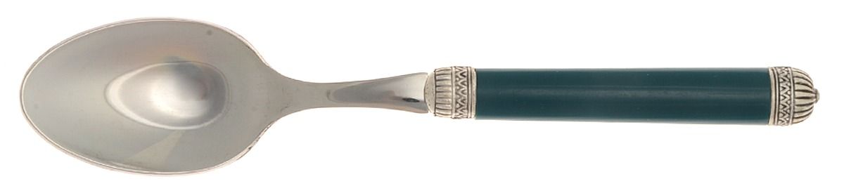 Carthage-Green (Stainless) Teaspoon by Jean Couzon-1