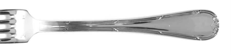 Croisade (Silverplate) Fork by Jean Couzon-1