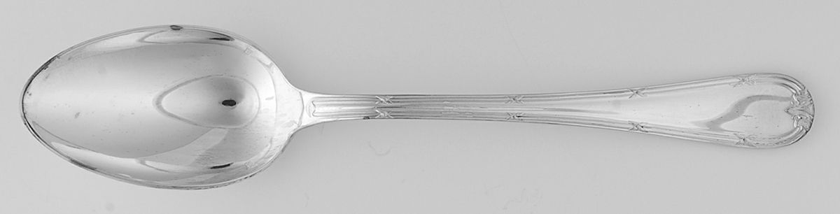 Croisade (Silverplate) Solid Serving Spoon by Jean Couzon-1