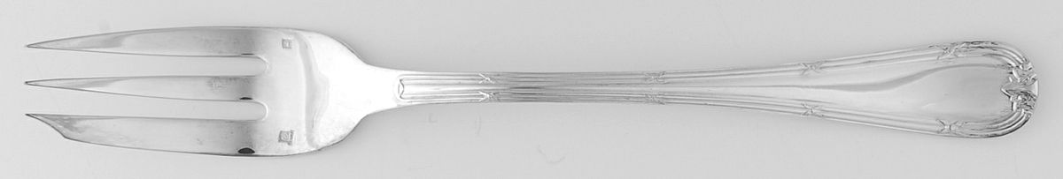 Croisade (Silverplate) Solid Serving Fork by Jean Couzon-1