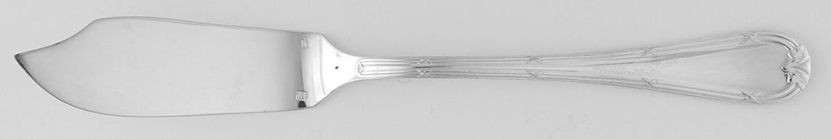 Croisade (Silverplate) Individual Solid Fish Knife by Jean Couzon-1
