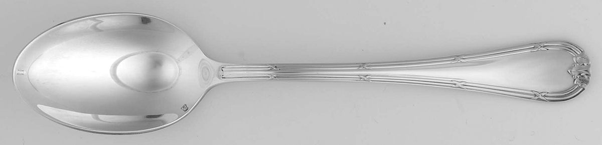 Croisade (Silverplate) Place/Oval Soup Spoon by Jean Couzon-1