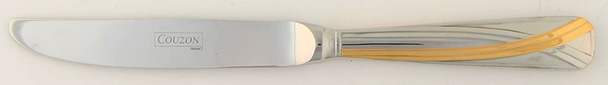 Eclat Gold (Stainless, Gold Accent) Hollow Handle Master Butter Knife by Jean Couzon-1