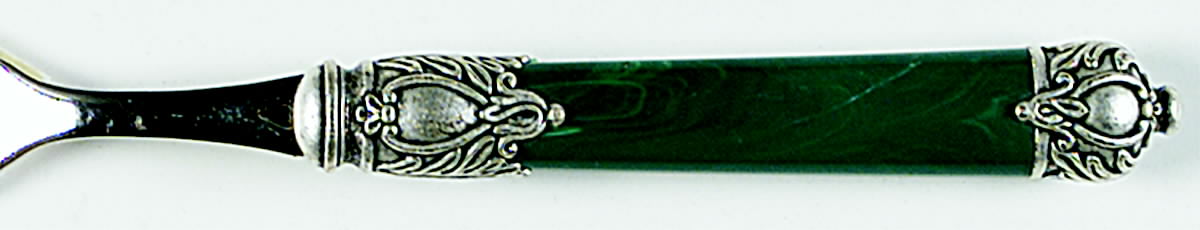 Florentin-Green (Stainless) Fork by Jean Couzon-1