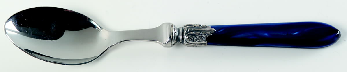 Galaxy-Blue (Stainless) Place/Oval Soup Spoon by Jean Couzon-1