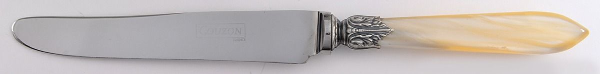 Galaxy-Pearl (Stainless) Dessert Knife with Stainless Blade by Jean Couzon-1