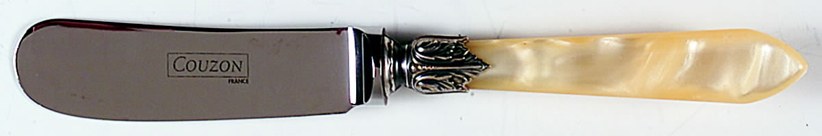 Galaxy-Pearl (Stainless) Butter Spreader Hollow Hdl-Paddle/Stainless Blade by Jean Couzon-1