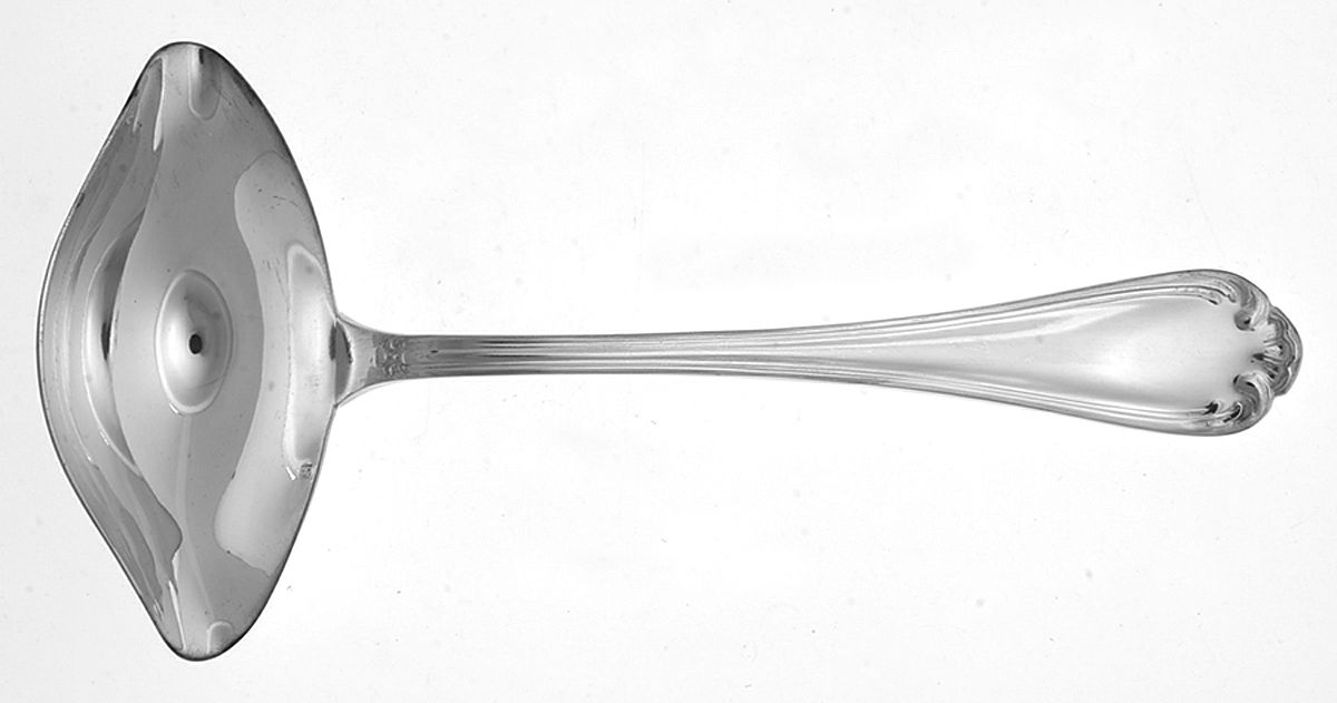 Image (Silverplate) Solid Gravy Ladle by Jean Couzon-1