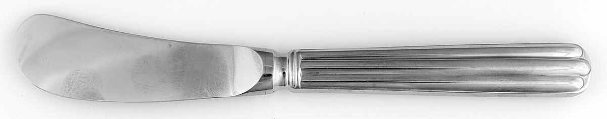Isis (Stainless) Butter Spreader Hollow Hdl-Paddle/Stainless Blade by Jean Couzon-1