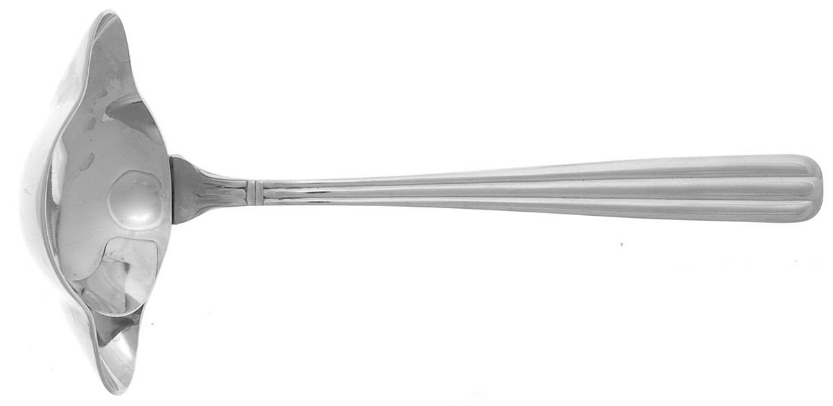 Isis (Stainless) Solid Gravy Ladle by Jean Couzon-1