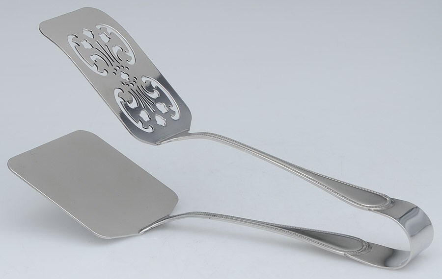 Le Perle (Stainless) Asparagus Tongs Serving Stainless HC by Jean Couzon-1