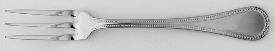 Le Perle (Stainless) Solid Serving Fork by Jean Couzon-1
