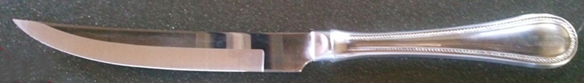 Le Perle (Stainless) Individual Steak Knife Hollow Handle by Jean Couzon-1
