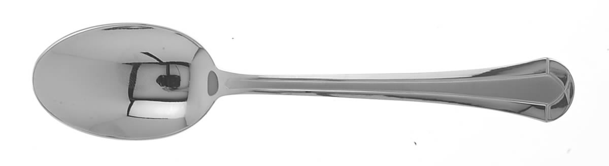 Louxor Contrast (Stainless, Frosted Accents) Teaspoon by Jean Couzon-1