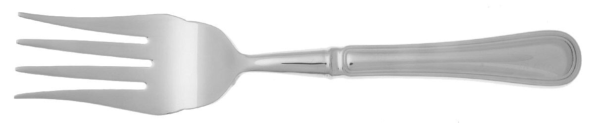 Lyrique (Stainless) Cold Meat Fork Large, Stainless Tines HC by Jean Couzon-1