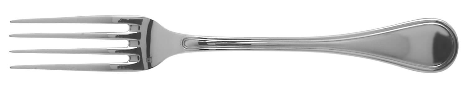 Lyrique (Stainless) Large Dinner Fork by Jean Couzon-1