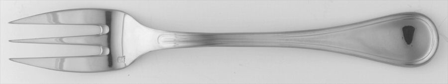 Lyrique (Stainless) Individual Solid Fish Fork by Jean Couzon-1