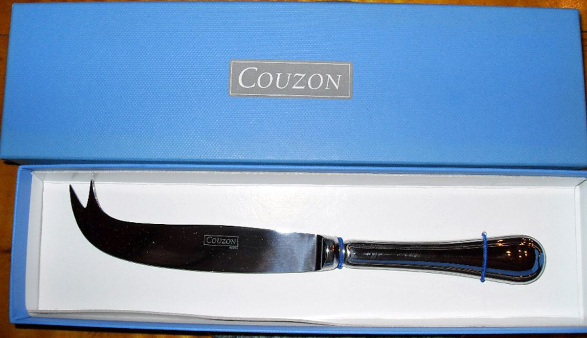 Lyrique (Stainless) Cheese Knife with Stainless Blade by Jean Couzon-1