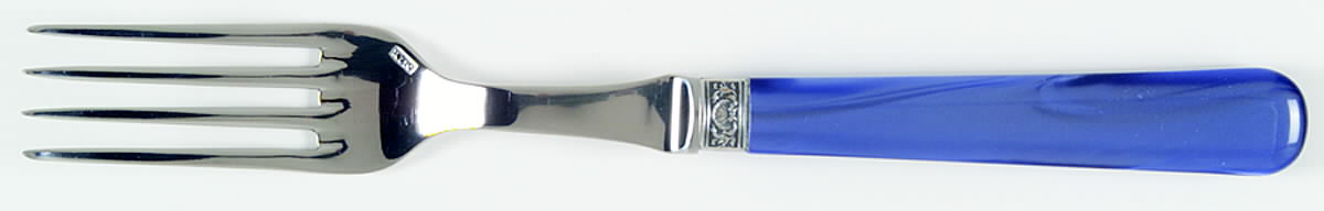 Nina-Blue (Stainless Individual Salad Fork by Jean Couzon-1