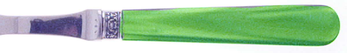 Nina-Green (Stainless) Individual Salad Fork by Jean Couzon-1