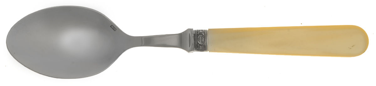 Nina-Pearl (Stainless) Tablespoon (Serving Spoon) by Jean Couzon-1
