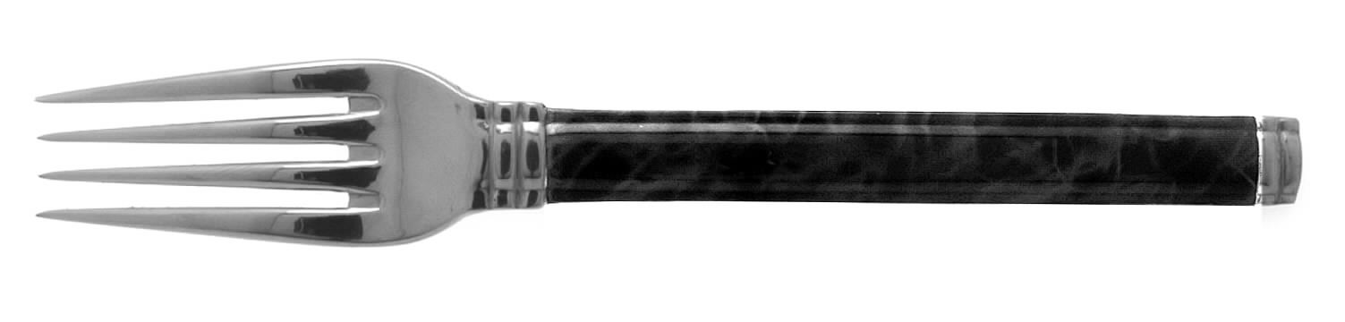 Opera-Lacquer Green (Stainless) Fork by Jean Couzon-1