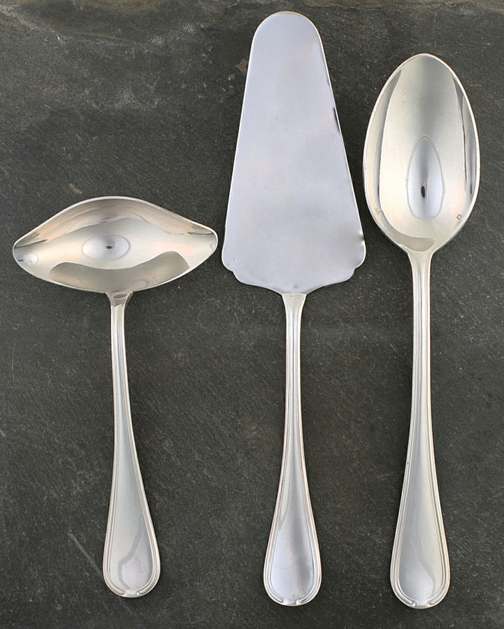 Senlis (Silverplate) 3 Piece Completer Set by Jean Couzon-1