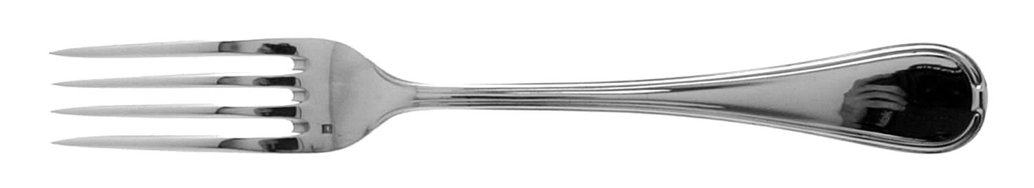 Senlis (Silverplate) Fork by Jean Couzon-1