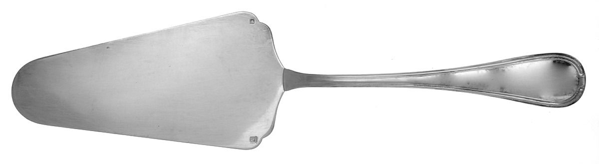 Senlis (Silverplate) Solid Pie Server by Jean Couzon-1