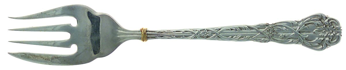 Du Roi (Sterling) Individual Salad Fork by Cartier-1