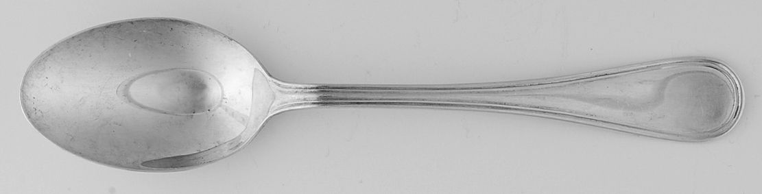 English Thread (Sterling) Tablespoon (Serving Spoon) by R. Carrs (England)-1