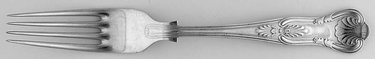 Kings (Sterling) Fork by R. Carrs (England)-1