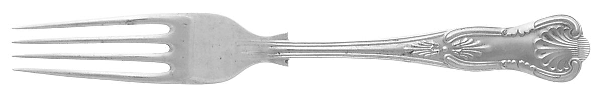 Kings (Sterling) Fork by R. Carrs (England)-1