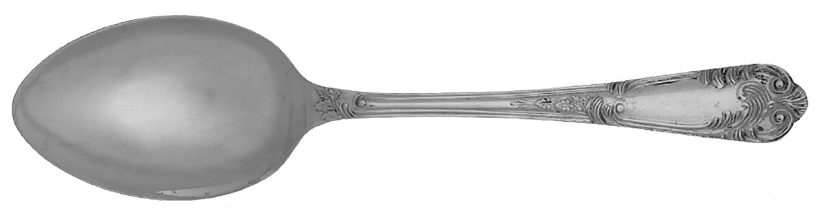 La Regence (Sterling) Dessert/Oval Soup Spoon by R. Carrs (England)-1