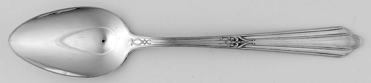 CSI1 (SILVERPLT) Place/Oval Soup Spoon by Caroline-1