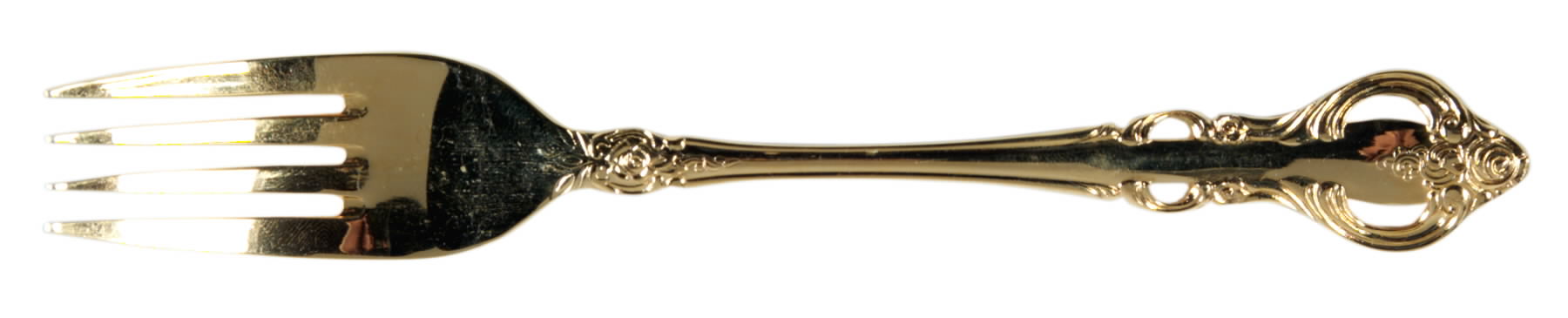 CSM11 (Gold Electroplate) Fork by Cosmos Products Company-1