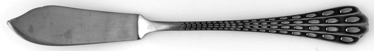 CSM4 (STAINLESS, 1966) Flat Handle Master Butter Knife by Cosmos Products Company-1