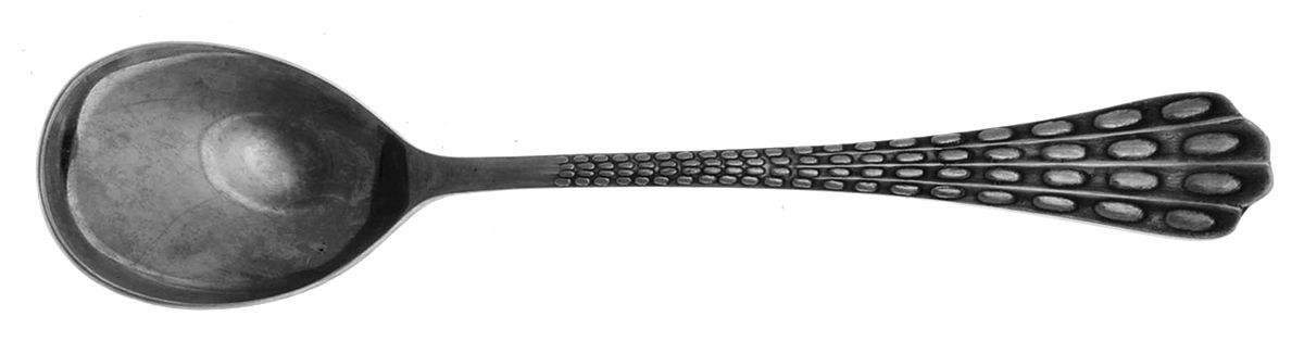 CSM4 (STAINLESS, 1966) Sugar Spoon by Cosmos Products Company-1