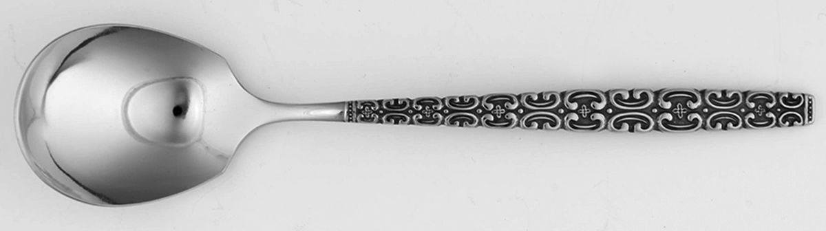Royal Scroll (Stainless) Sugar Spoon by Continental Silver-1