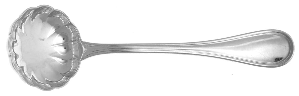 Albi (Silverplate) Solid Sugar Serving Ladle by Christofle France-1
