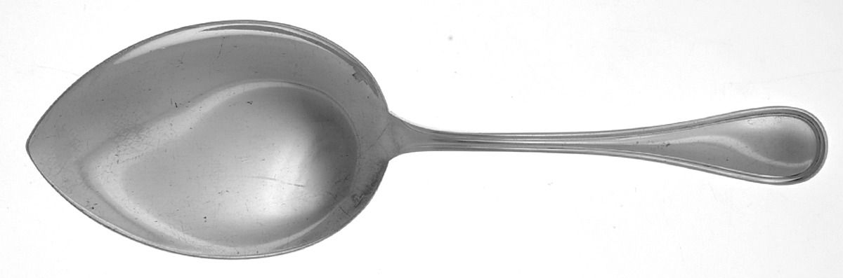 Albi (Silverplate) Solid Ice Cream Serving Ladle by Christofle France-1
