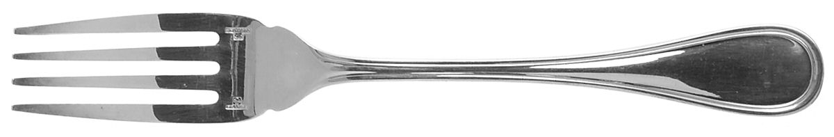 Albi (Silverplate) Individual Solid Fish Fork by Christofle France-1