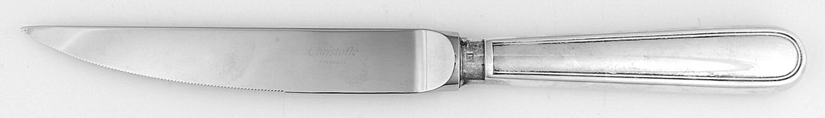 Albi (Silverplate) Individual Steak Knife Hollow Handle by Christofle France-1